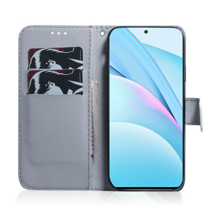 Flip Cover Xiaomi Redmi Note 9 Pro 5G Maleri Af Ugler