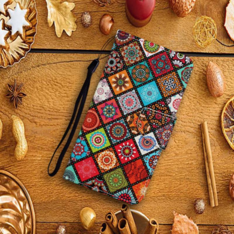 Flip Cover Xiaomi Redmi Note 9 Pro 5G Mandala Quilt