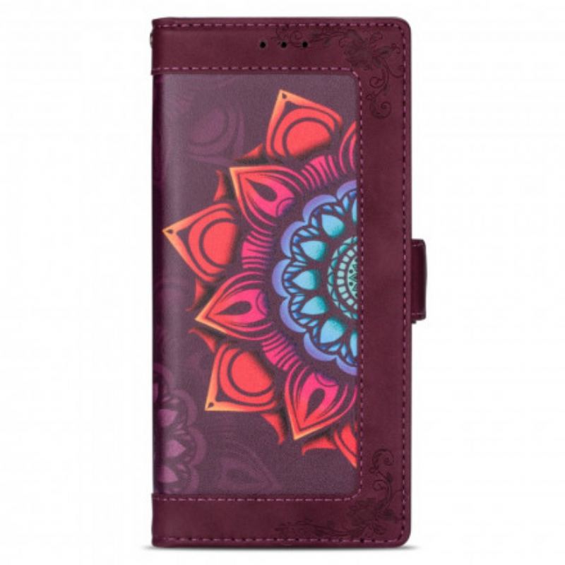 Flip Cover Xiaomi Redmi Note 9 Pro 5G Med Snor Strappy Mandala