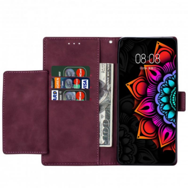 Flip Cover Xiaomi Redmi Note 9 Pro 5G Med Snor Strappy Mandala