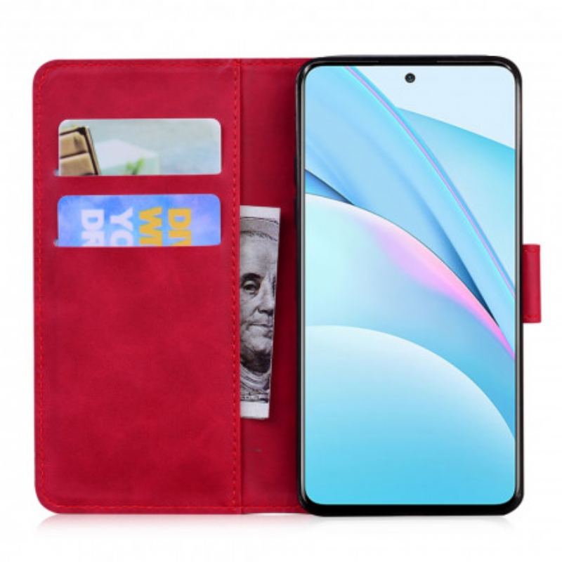 Flip Cover Xiaomi Redmi Note 9 Pro 5G Tiger Ansigt