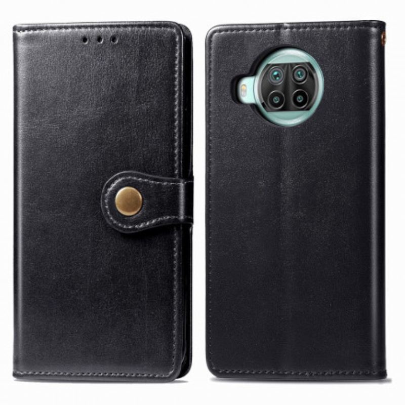 Flip Cover Xiaomi Redmi Note 9 Pro 5G Vintage Lås