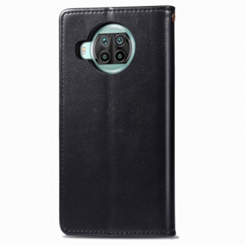 Flip Cover Xiaomi Redmi Note 9 Pro 5G Vintage Lås