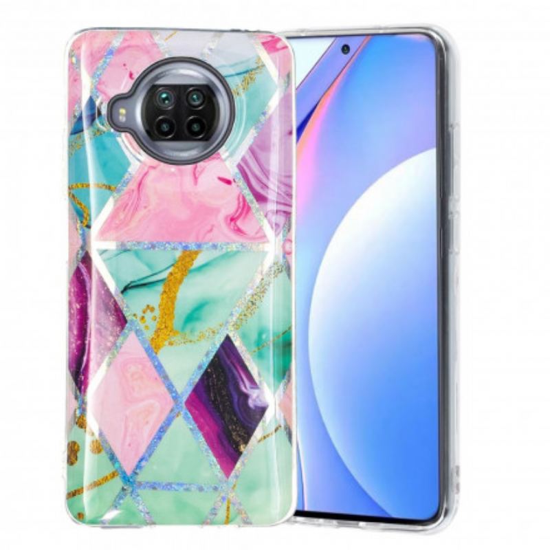 Mobilcover Xiaomi Redmi Note 9 Pro 5G Glitter Design Marmor