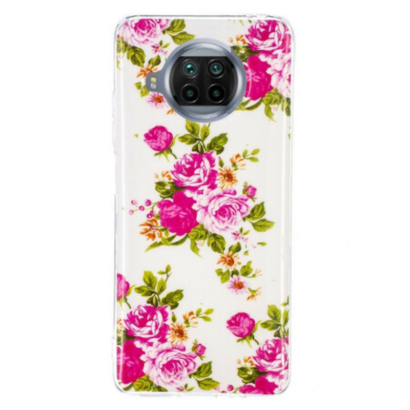 Mobilcover Xiaomi Redmi Note 9 Pro 5G Neon Liberty Blomster