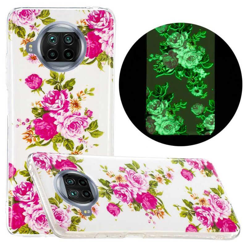 Mobilcover Xiaomi Redmi Note 9 Pro 5G Neon Liberty Blomster