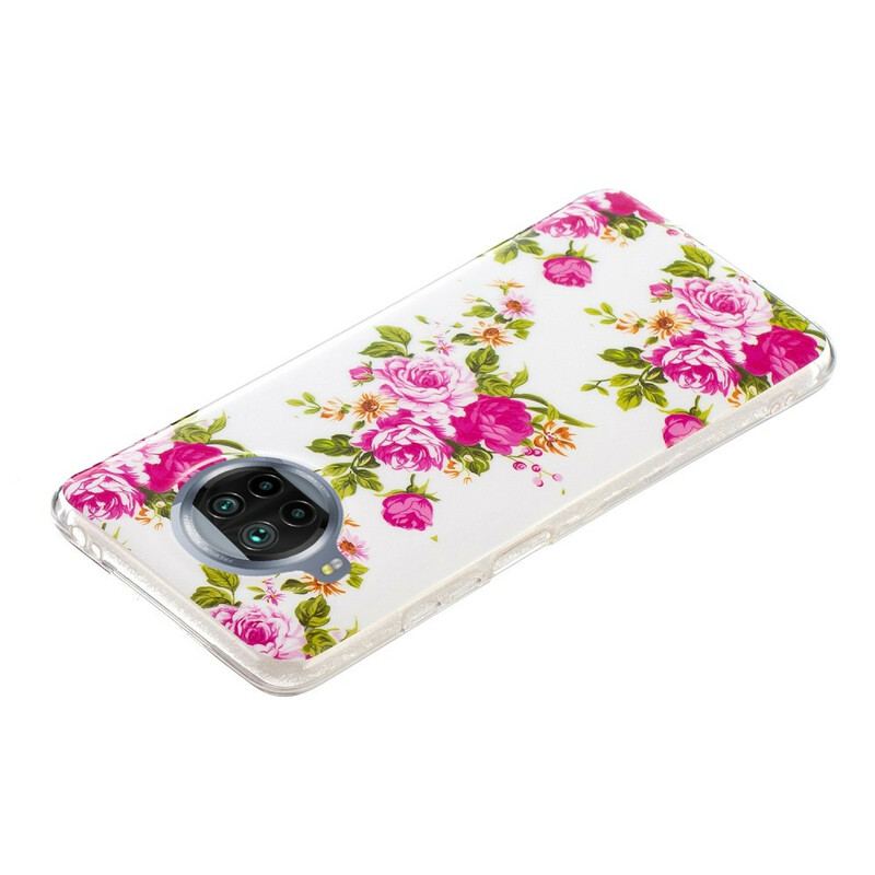 Mobilcover Xiaomi Redmi Note 9 Pro 5G Neon Liberty Blomster