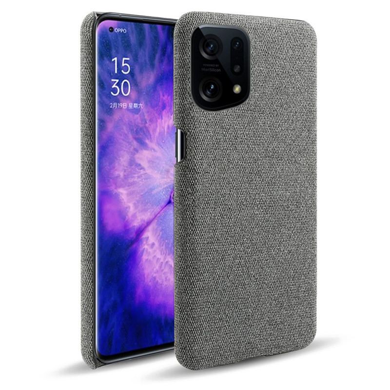 Cover Oppo Find X5 Klassisk Stof