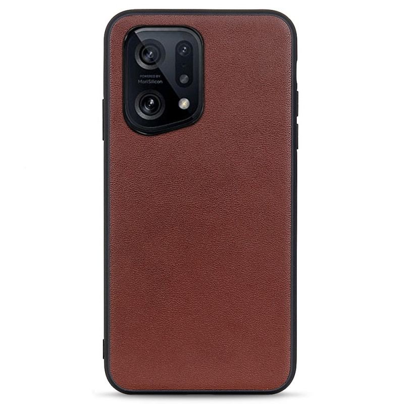 Cover Oppo Find X5 Læder