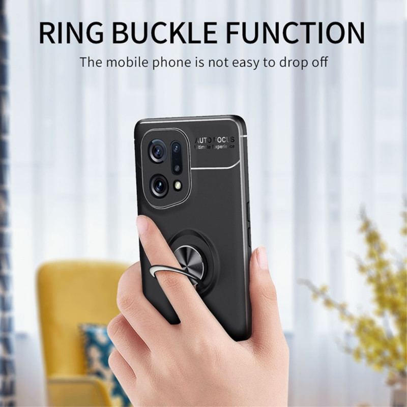 Cover Oppo Find X5 Roterende Ring