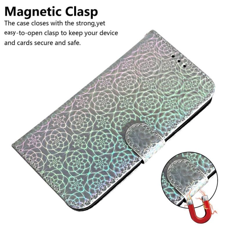 Flip Cover Til Realme 12 Plus 5g Strappy Disco Style