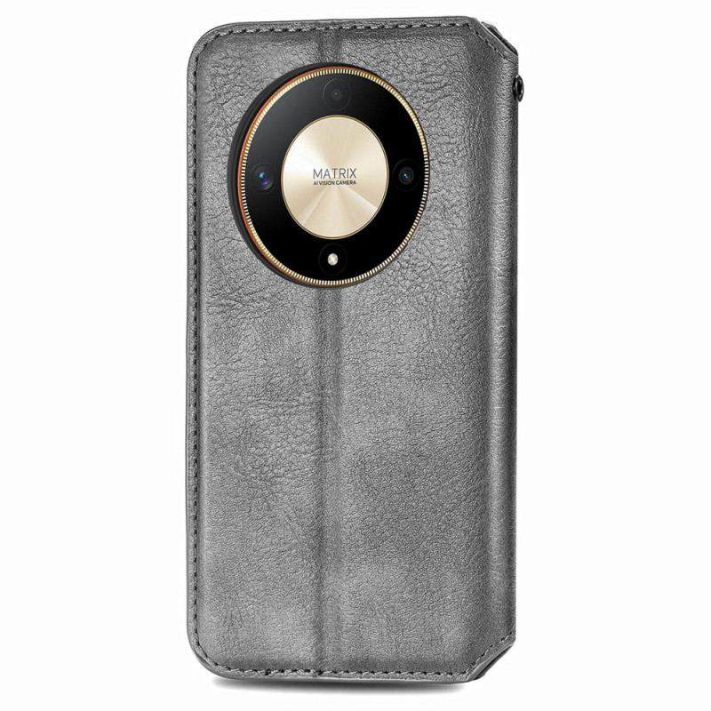 Flip Cover Honor X9b / Magic 6 Lite Retro Ruskind Stil