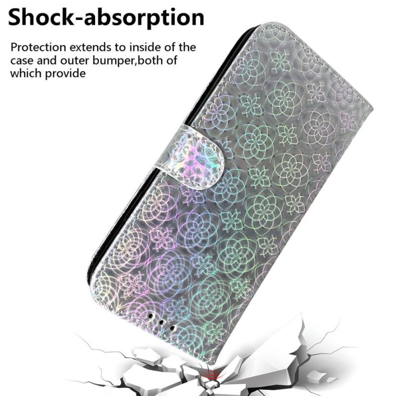 Flip Cover Honor X9b / Magic 6 Lite Strappy Disco Style