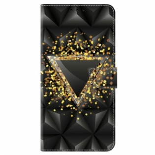 Læder Cover Honor X9b / Magic 6 Lite Telefon Etui Diamant