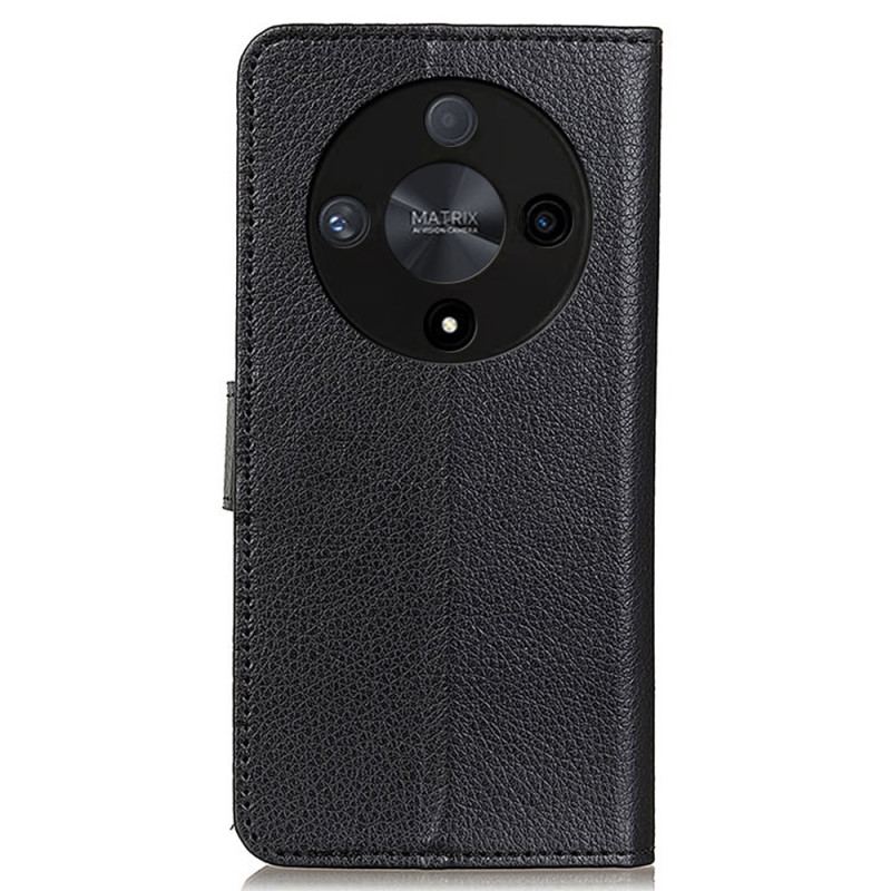 Læder Cover Honor X9b / Magic 6 Lite Telefon Etui Traditionelt Imiteret Læder