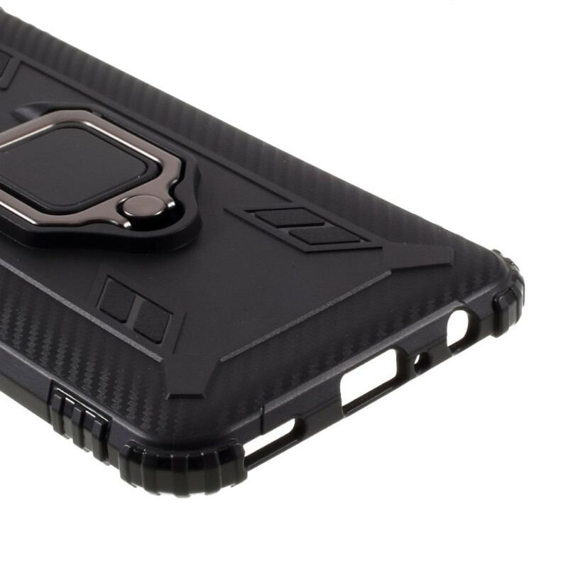 Cover Huawei P Smart 2020 Ring Og Kulfiber