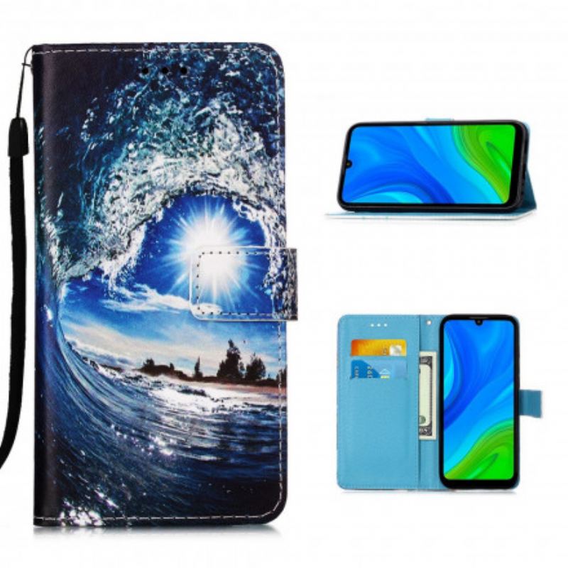 Flip Cover Huawei P Smart 2020 Elsker Bølgen