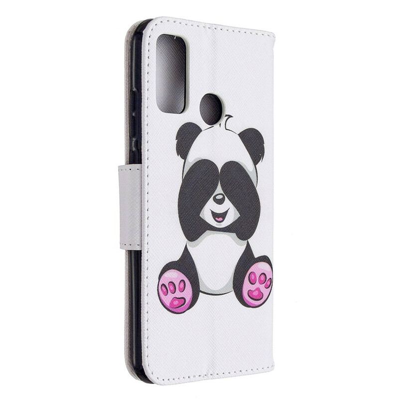 Flip Cover Huawei P Smart 2020 Panda Sjov