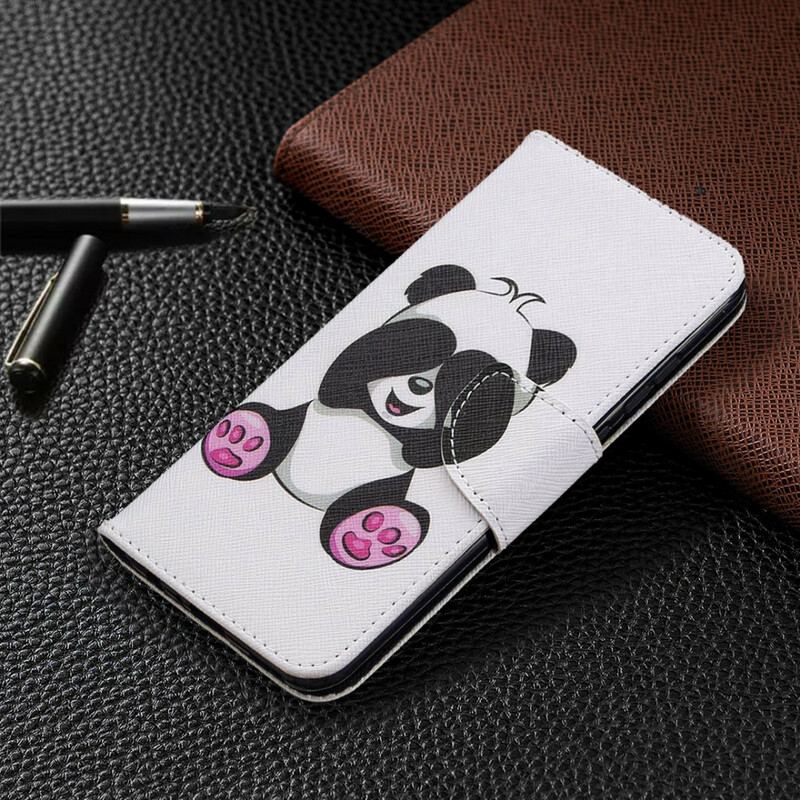 Flip Cover Huawei P Smart 2020 Panda Sjov