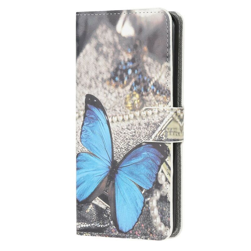 Flip Cover Huawei P Smart 2020 Sommerfugle Og Blomster