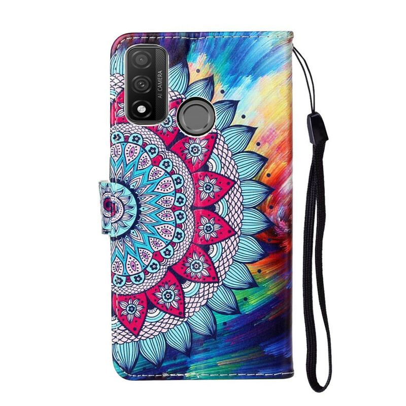 Flip Cover Huawei P Smart 2020 Ultra Farverig Mandala