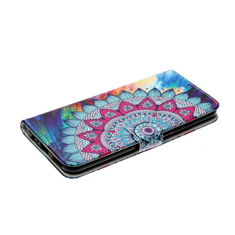 Flip Cover Huawei P Smart 2020 Ultra Farverig Mandala