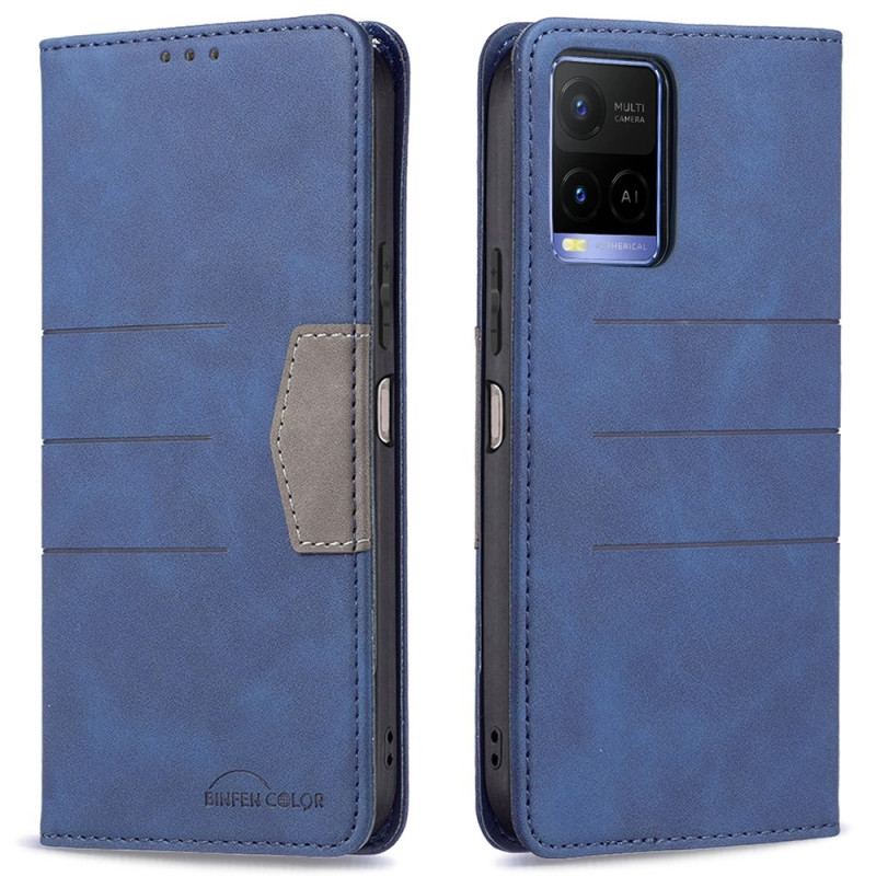 Cover Vivo Y33s Flip Cover Binfen Farve