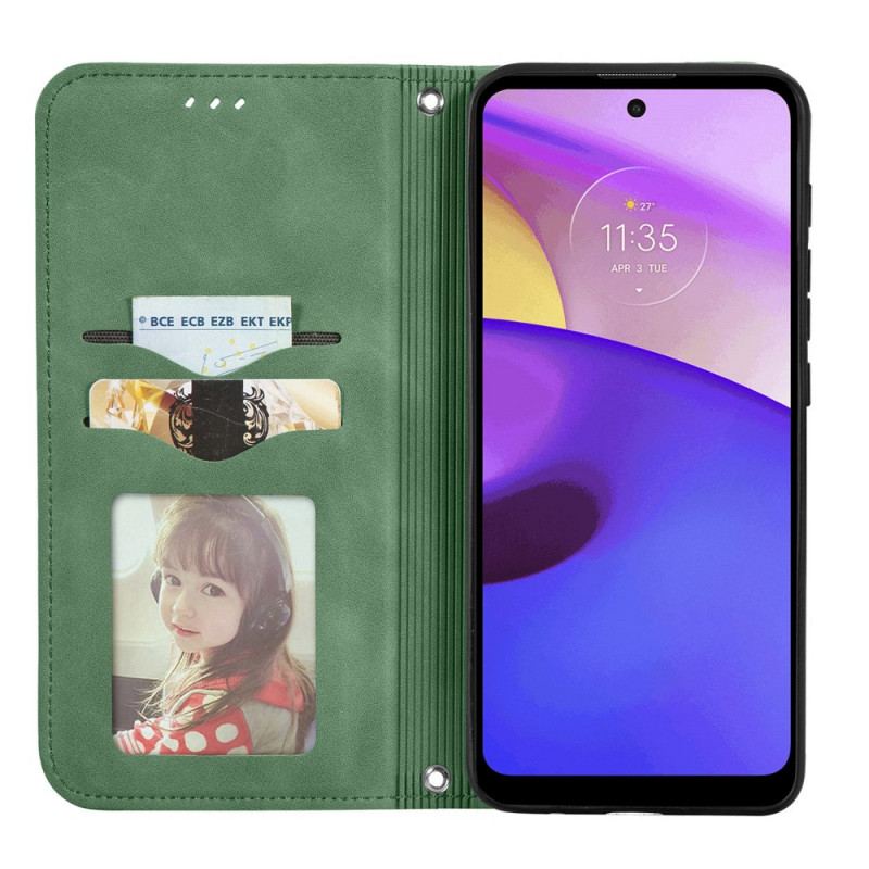 Cover Moto E40 / E30 / E20 Flip Cover Skin-touch Design