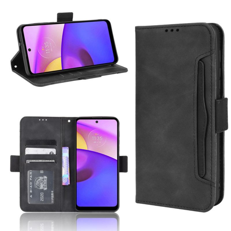 Flip Cover Moto E40 / E30 / E20 Multi-card Premier Class