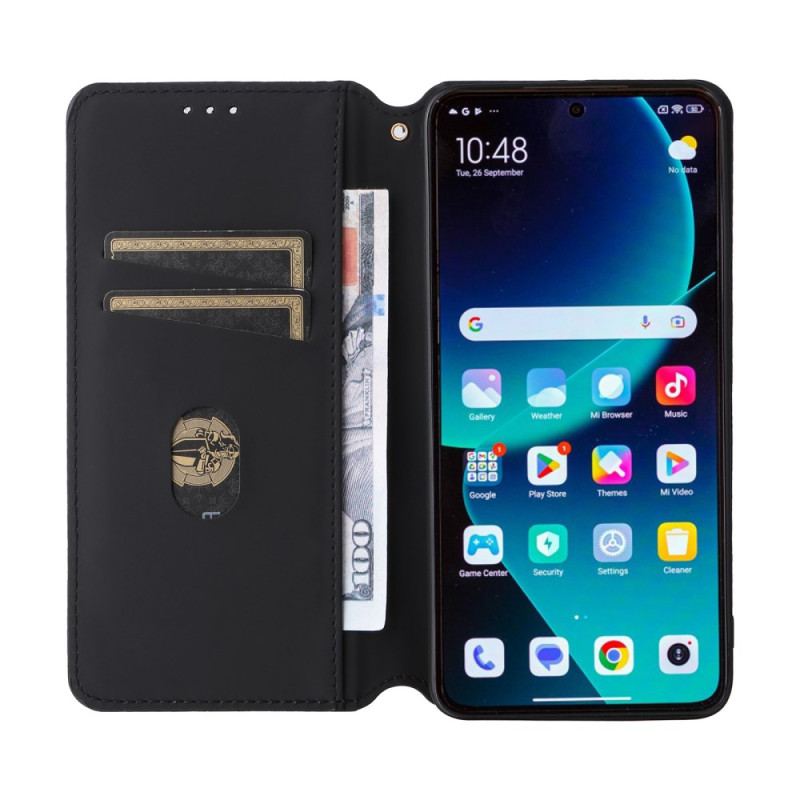 Flip Cover Xiaomi 14t 3d Kuber