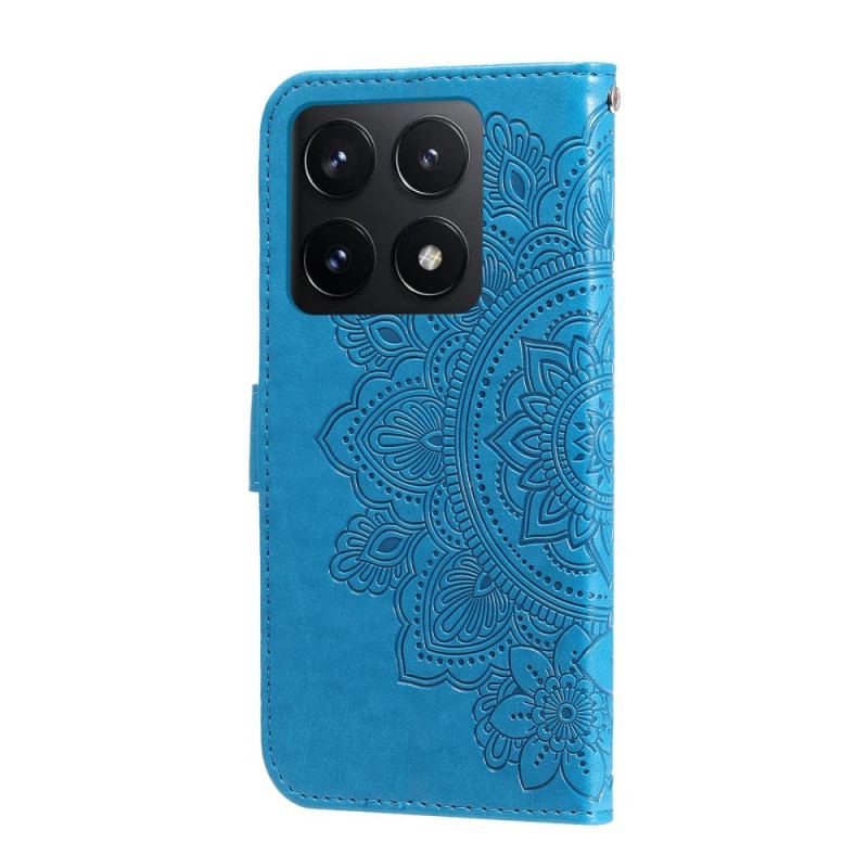 Flip Cover Xiaomi 14t Mandala Aftryk