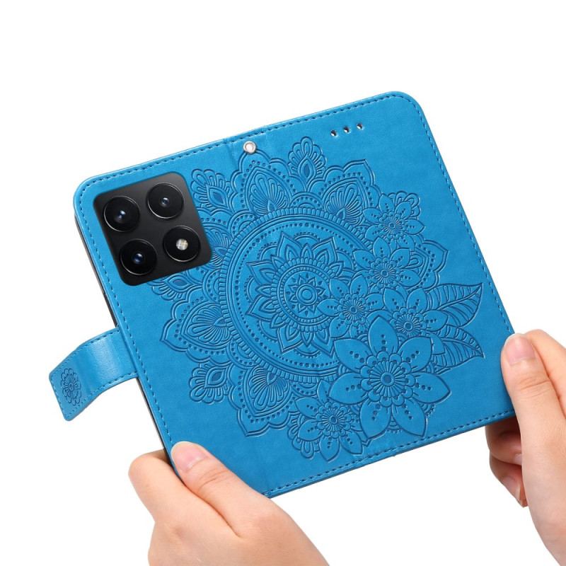 Flip Cover Xiaomi 14t Mandala Aftryk