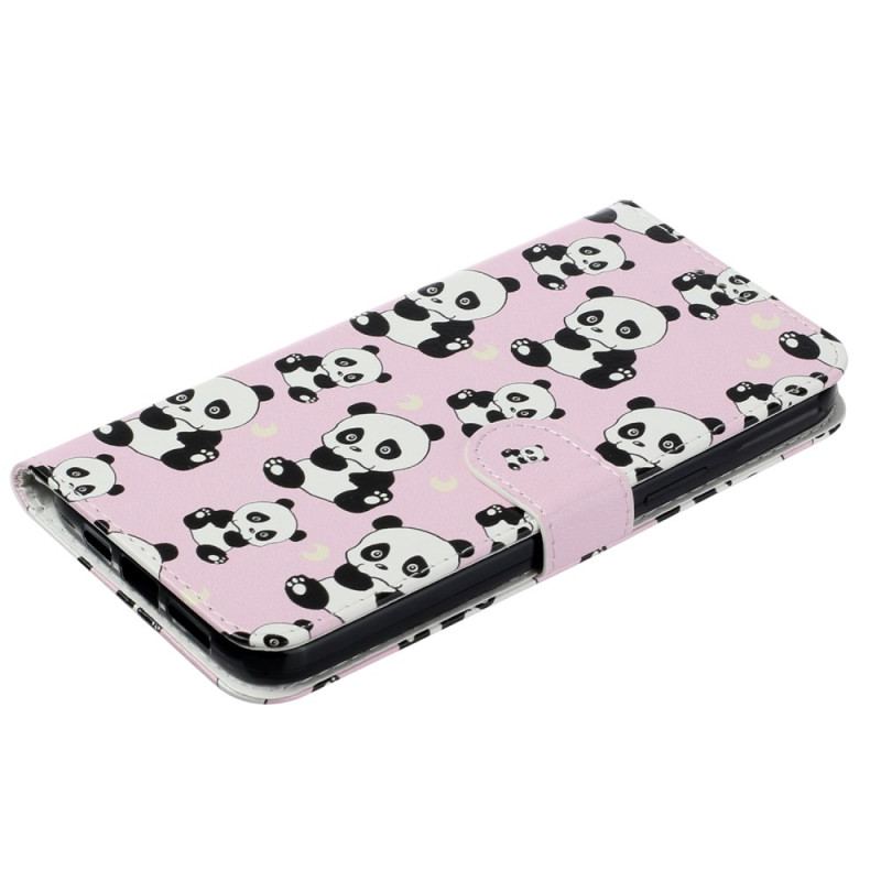 Flip Cover Xiaomi 14t Pandas Premium