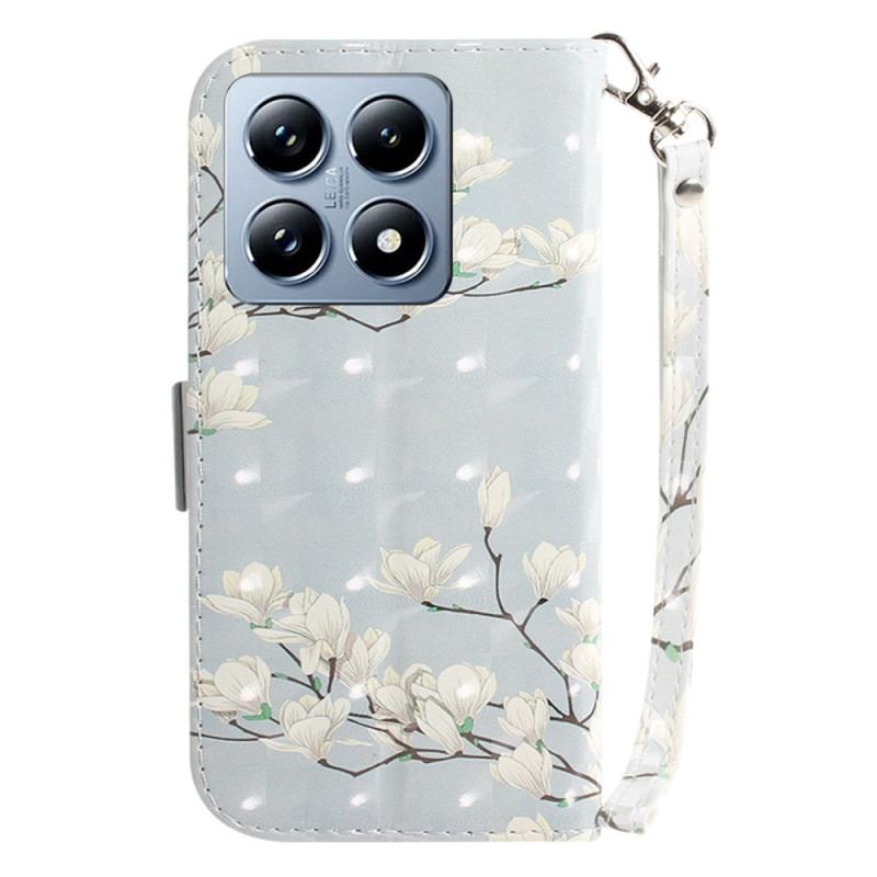 Flip Cover Xiaomi 14t Stribede Magnoliaer