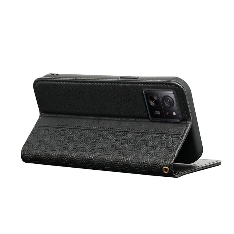 Flip Cover Xiaomi 14t Ternet Mønster