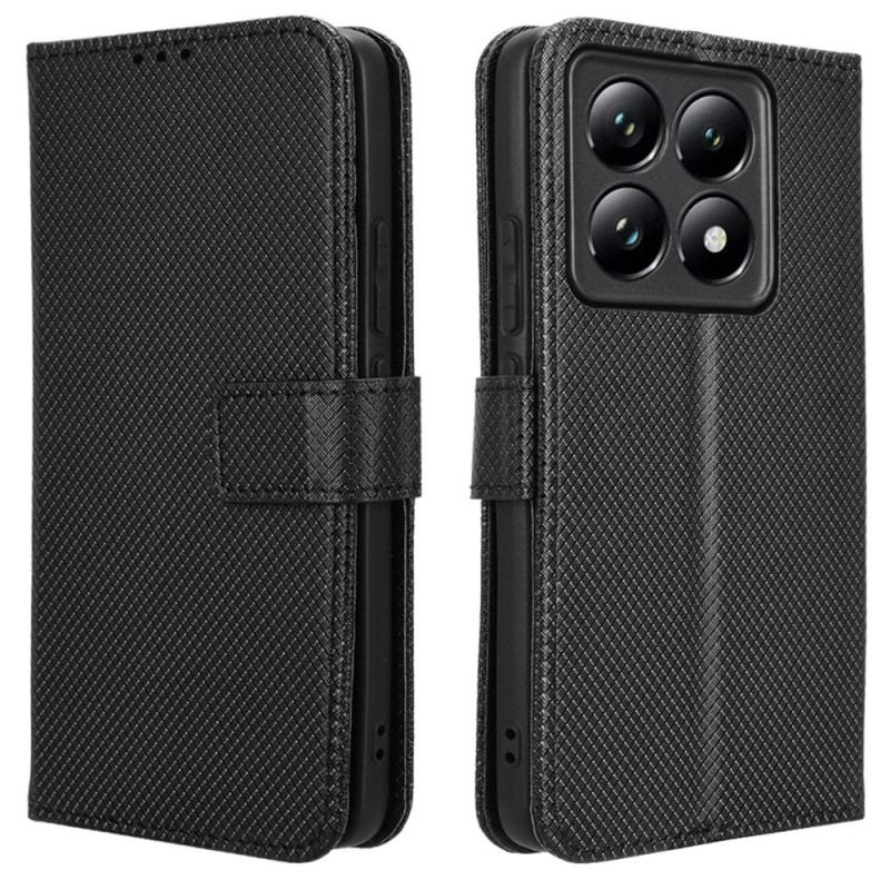 Læder Cover Xiaomi 14t Strap Points