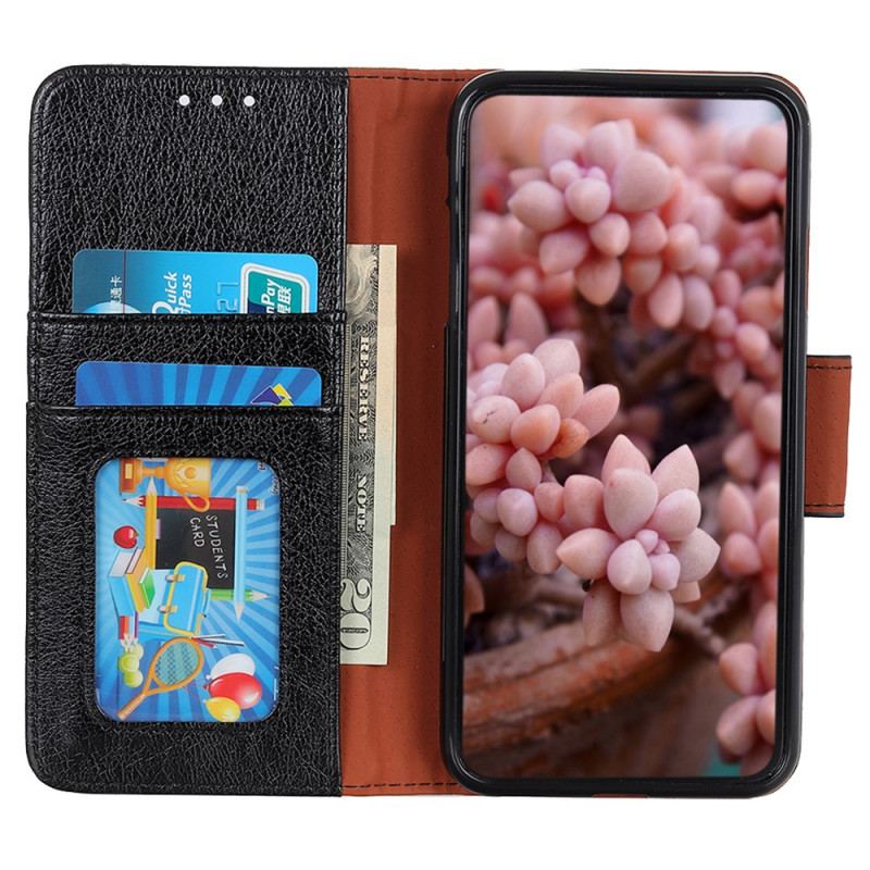 Læder Cover Xiaomi 14t Telefon Etui Nappa