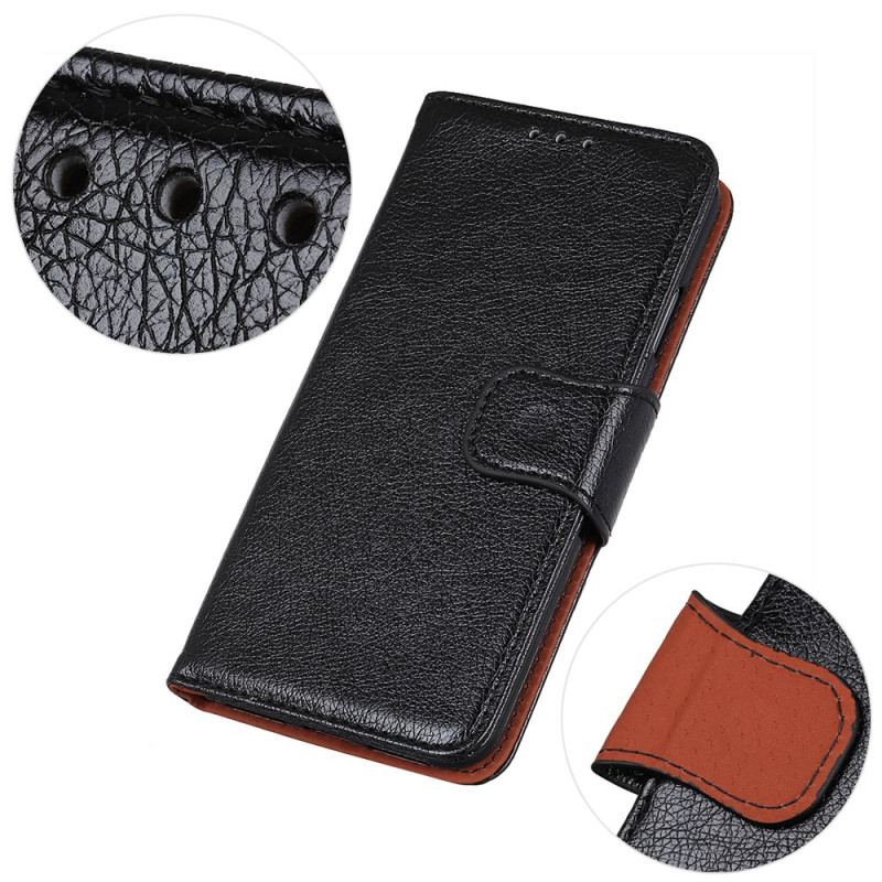 Læder Cover Xiaomi 14t Telefon Etui Nappa