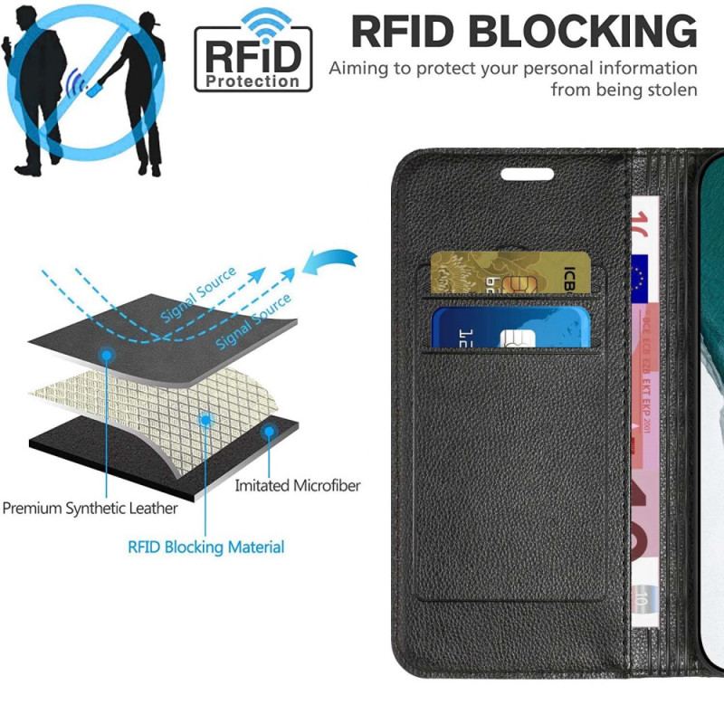 Cover Xiaomi Redmi 10A Flip Cover Rfid Diamanter