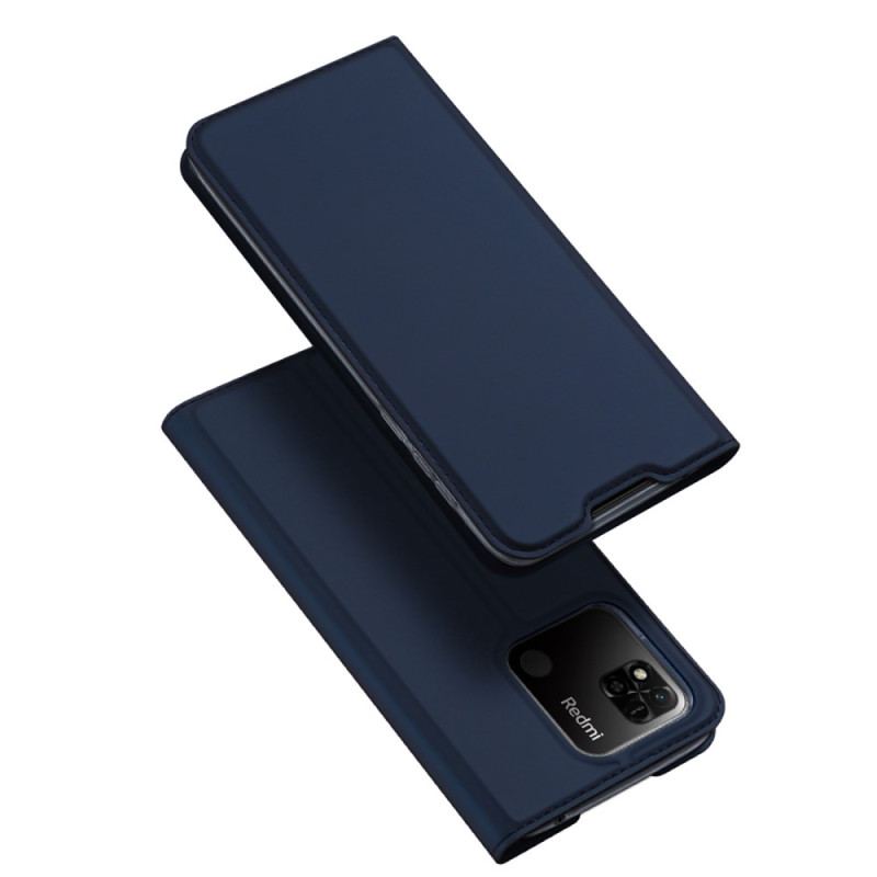 Cover Xiaomi Redmi 10A Flip Cover Skin-pro Series Dux Ducis