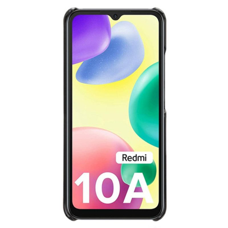Cover Xiaomi Redmi 10A Kortholder I Lædereffekt