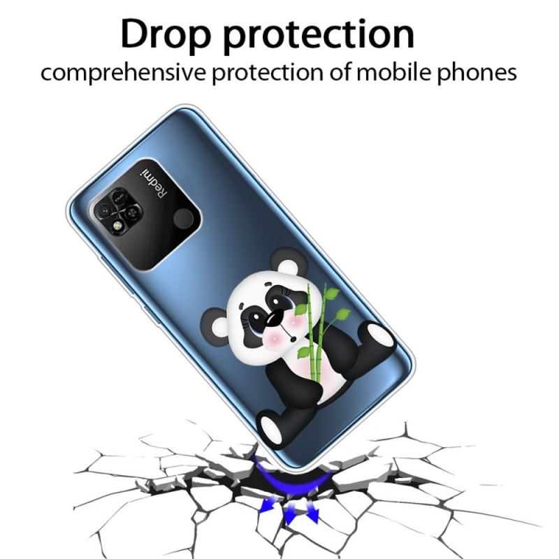 Cover Xiaomi Redmi 10A Sød Panda Uden Søm