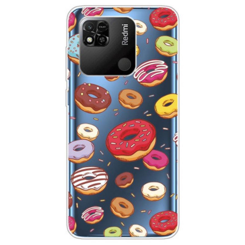 Cover Xiaomi Redmi 10A Sømløse Flere Donuts