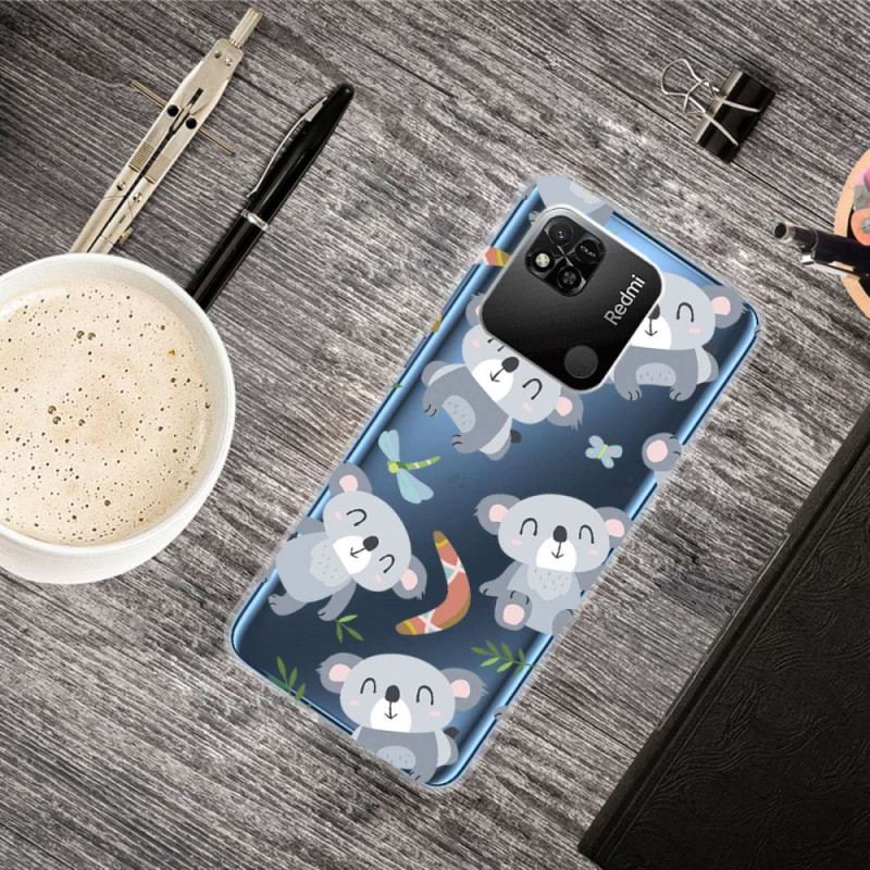 Cover Xiaomi Redmi 10A Sømløse Flere Koalaer