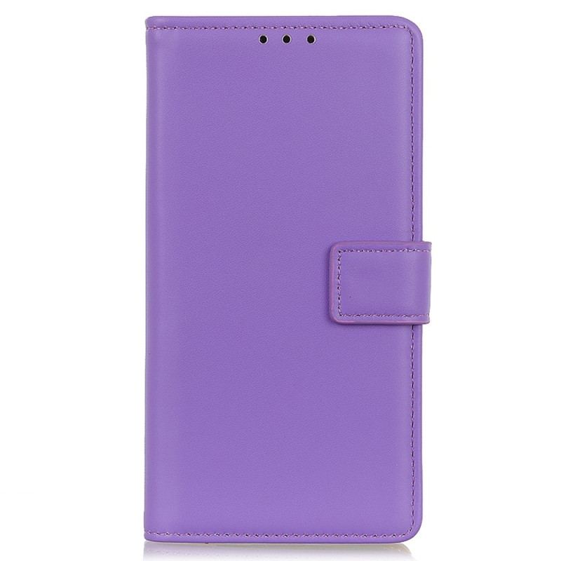 Flip Cover Xiaomi Redmi 10A Almindeligt Imiteret Læder