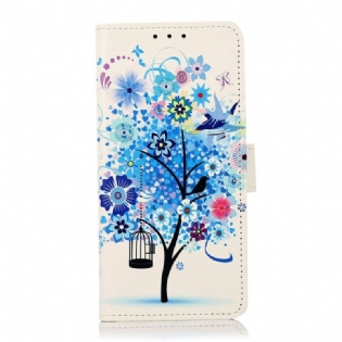 Flip Cover Xiaomi Redmi 10A Blomstrende Træ