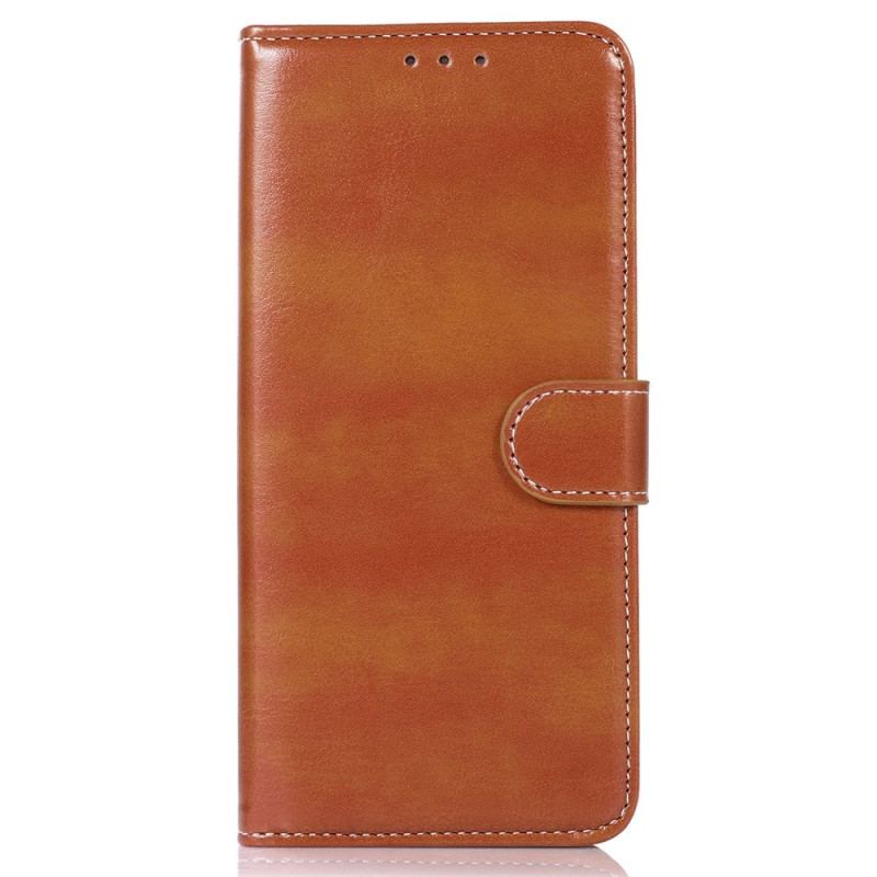 Flip Cover Xiaomi Redmi 10A Couture Lædereffekt