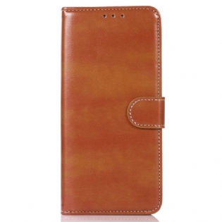 Flip Cover Xiaomi Redmi 10A Couture Lædereffekt