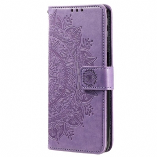 Flip Cover Xiaomi Redmi 10A Mandala Sun Med Snor