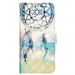 Flip Cover Xiaomi Redmi 10A Med Snor Strap Dream Catcher